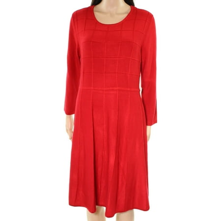 Jessica Howard - Jessica Howard Women's Fit & Flare Sweater Dress (XL ...