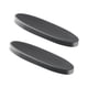 thumbnail image 3 of 2 piezas de almohadillas de brazo de repuesto para silla de oficina PU resistente simplicidad moderna negro oval, 3 of 8