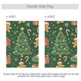 thumbnail image 4 of Yayeee Garden Flag 12" x 18" Double Sided Outdoor Yard Lawn Holiday Decorations, Christmas Tree, 4 of 6