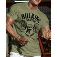 thumbnail image 2 of Gymish Bulking Season V2 Gym Shirt – Motivational Workout T-Shirt for Men, Funny Lifting Tee, Gym Clothes, Men’s Athletic Workout Apparel, 2 of 5