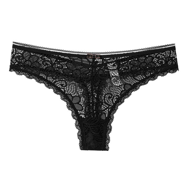 Rpvati Womens See Through G Strings Sexy Lace Soft Underwear Floral Thong Panty3 Pack 0965