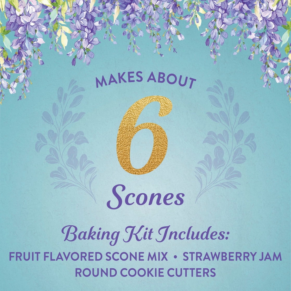 Betty Crocker Bridgerton Petite Strawberry Scone Baking Kit, 11.2 oz