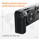 thumbnail image 2 of Teléfono magnético Selfie Grip Power Bank Charge para Huawei iPhone 14 Pro (Negro), 2 of 5