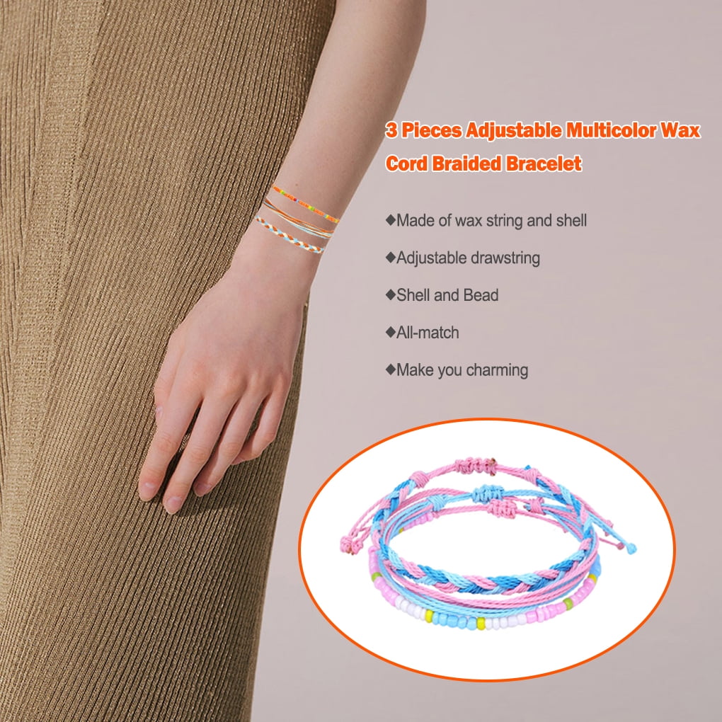 How To Make Adjustable Waxed Cord Bracelet Pura Vida Bracelets