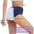thumbnail image 5 of DEFNES Leak Proof Underwear for Woman Cotton Overnight Menstrual Panties Briefs (5 Pack), 5 of 6