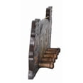 thumbnail image 2 of Hand Carved TIKI BAR With TWO MASKS beach Towel Hanger Holder Surfboard Wooden Wall Hanging Art Sign Tiki Bar, 2 of 3