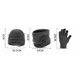 thumbnail image 2 of Gorros, bufandas, guantes, gorros de punto y terciopelo de tres piezas, gorros cálidos JAMW Sencillez, 2 of 4
