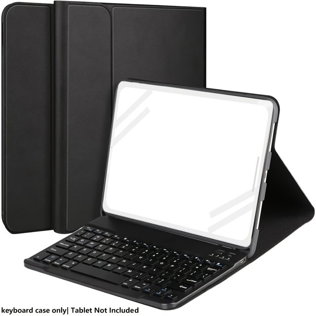 iPad Keyboard Case for 9th 10th 11th Gen, Air 4/5/M2 & Pro 11 1st-4th Gen, Magnetic Detachable Wireless Keyboard with Pencil Holder for 10.2 10.9 11 inch