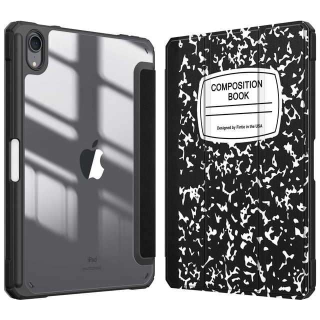 Funda FINTIE Hybrid Slim para iPad Mini 7/6 8,3 pulgadas con soporte para lápices