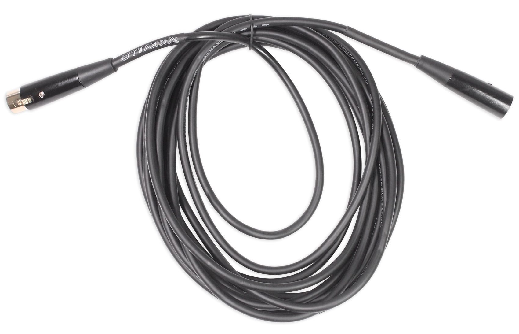 Rockville RMM-XLR HighEnd Metal Handheld Wired Microphone +100% OFC XLR Cable