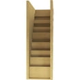 thumbnail image 4 of 11"W x 22"D x 33"H Classic Landon Rough Cedar Woodgrain TimberThane Corbel, Primed Tan, 4 of 6