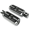 thumbnail image 1 of Krator Chrome Skull Foot Pegs Compatible with Triumph Rocket III 2004-2018 (Rear Only), 1 of 4