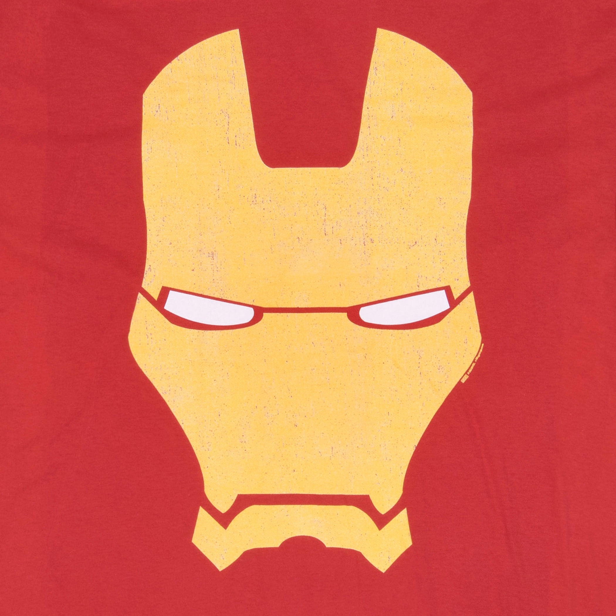Iron Man Helmet Icon T-Shirt-2XLarge