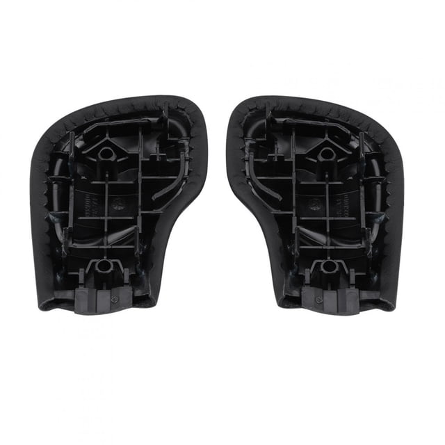 Cubierta lateral de la cabeza del engranaje Jadeshay 2 uds cuero sintético negro para VW Passat CC Jetta Golf 6 GTI MK6