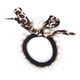 thumbnail image 1 of Lazo para el pelo BRI con perlas de imitación estampado de leopardo negro, 1 of 10