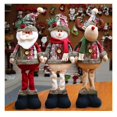 thumbnail image 2 of Christmas Santa Claus Elk Snowman Window Decoration Christmas Dolls, 2 of 3