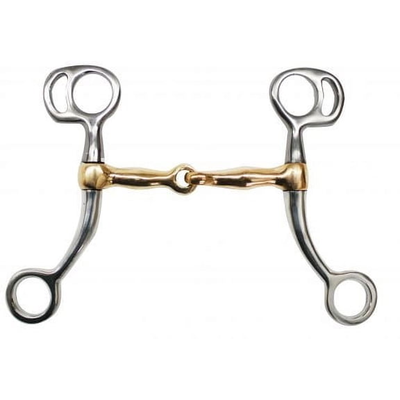 Showman Pony Stainless Steel Tom Thumb Bit