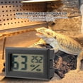 thumbnail image 4 of Hygrometer  Thermometer Hygrometer  Temperature Humidity Meter  Reptile Thermometer Hygrometer Embedded Digital Hygrometer Thermometer Humidity Temperature Monitor With Built In, 4 of 8