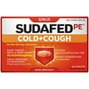 Sudafed Pe Cold&cough Caplet 20ct