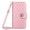 Pink, variant on Dteck Crossbody Strap Case for Samsung Galaxy S24 Ultra,Magnetic Leather Women Wallet Card Slots Case Shockproof Kickstand Cover with Shoulder Strap for Galaxy S24 Ultra,Black