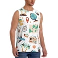 thumbnail image 2 of Balery Travel1 Men's Sleeveless Muscle Shirts Workout Tank Top, Moisture Wicking, Odor Protection-Small, 2 of 8