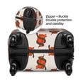 thumbnail image 4 of Fotbe Snake Around Heart Luggage Cover Protector,Suitcase Protector,Scratch and Dirt Resistant,Fits 18-32 Inch Luggage-Large, 4 of 9