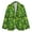 41, variant on St Patrick'S Day Argyle Pattern Print Men'S Blazer, Irish St. Patrick'S Day Fun Novelty Blazer