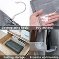 thumbnail image 2 of Paquete de 2 organizadores de bolsos, 6 bolsillos, bolsa de almacenamiento a prueba de polvo, bolsa de soporte plegable, bolso colgante, organizador de monedero oso de fresa Hogar, 2 of 5