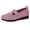 Pink, variant on DSJLMQ Women's Knitted Flat Shoes Breathable Mesh Soft Tennis Indoor Outdoor Walking L𝗈afers Lightweight Casual Sport Shoes Side CutOut Woven Shoes