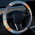 thumbnail image 2 of Jellyfish 14.5 Inch Printing PVC Leather Car Wheel Cover Auto Accessories Steering Wheel Cover Steering Wheel Covers, 2 of 6