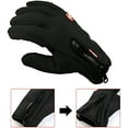 thumbnail image 4 of TELOLY Winter Gloves,Insulated Gloves Work Gloves,Cold Weather Protection Soft Fit Snow Gloves,S,Black, 4 of 7