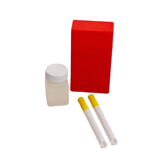3D Printed Pipe-Shaped Bubble Blower toys, Reusable Plastic Bubble Wands with 30Ml Bubble Solution & Storage Box, Novelty Bubble Makers for indoor Outdoor Party Games, Family