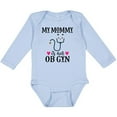 thumbnail image 3 of Inktastic OB GYN Mom Baby Gift Girls Long Sleeve Baby Bodysuit, 3 of 5