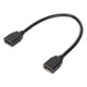 thumbnail image 1 of Cable DP a DP hembra a hembra compatible con 8K a 60 Hz 4K a 120 Hz Cable de extensión DisplayPort para TV Laptop 11.8in, 1 of 12
