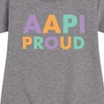 thumbnail image 3 of Instant Message - AAPI Proud - Toddler And Youth Girls Short Sleeve Graphic T-Shirt, 3 of 6