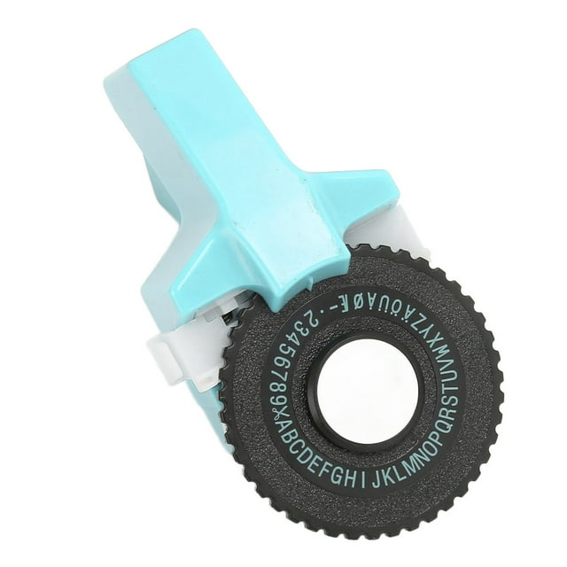 3D Label Maker, Embossing Label Maker Machine Handheld Mini Easy To Use for Home Green,Sky Blue