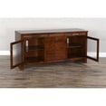 thumbnail image 5 of Pemberly Row 60" Traditional Wood TV Console in Dark Chocolate, 5 of 8