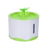 TIE-LION Cat Water Fountain, 2.6L Pet Quiet Automatic Dog Water Dispenser (Green)