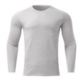 thumbnail image 4 of VJATTWR Graphic T-Shirt with Long Sleeve Thermal Sleeves From , Men’S and Big Men’S L, 4 of 5