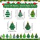 thumbnail image 2 of 30 miniaturas navideñas de resina, mini árboles de Navidad, árbol de Navidad en miniatura, pequeño árbol de Navidad, paisaje, pequeñas figuras navideñas., 2 of 5