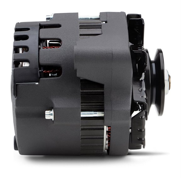 Proform 66430.16BK CS130 Alternator, 160 AMP Black Crinkle 1-Wire