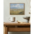thumbnail image 4 of Drsoum Vintage Grassland Wilderness Desert Field Wall Art Landscape Framed Wall Decor Prints Classic Retro Farmhouse Rustic Decorations for Living Room Bedroom 8x10in Natural Framed, 4 of 6
