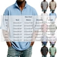 thumbnail image 2 of Guluxicc Men's Corduroy Shirts Quarter Zip Short Sleeve Shirts for Everyday Wear Summer Casual Outfits, 2 of 4