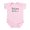 Petal Pink, variant on CafePress - Editor Infant Bodysuit - Baby Light Bodysuit, Size Newborn - 24 Months