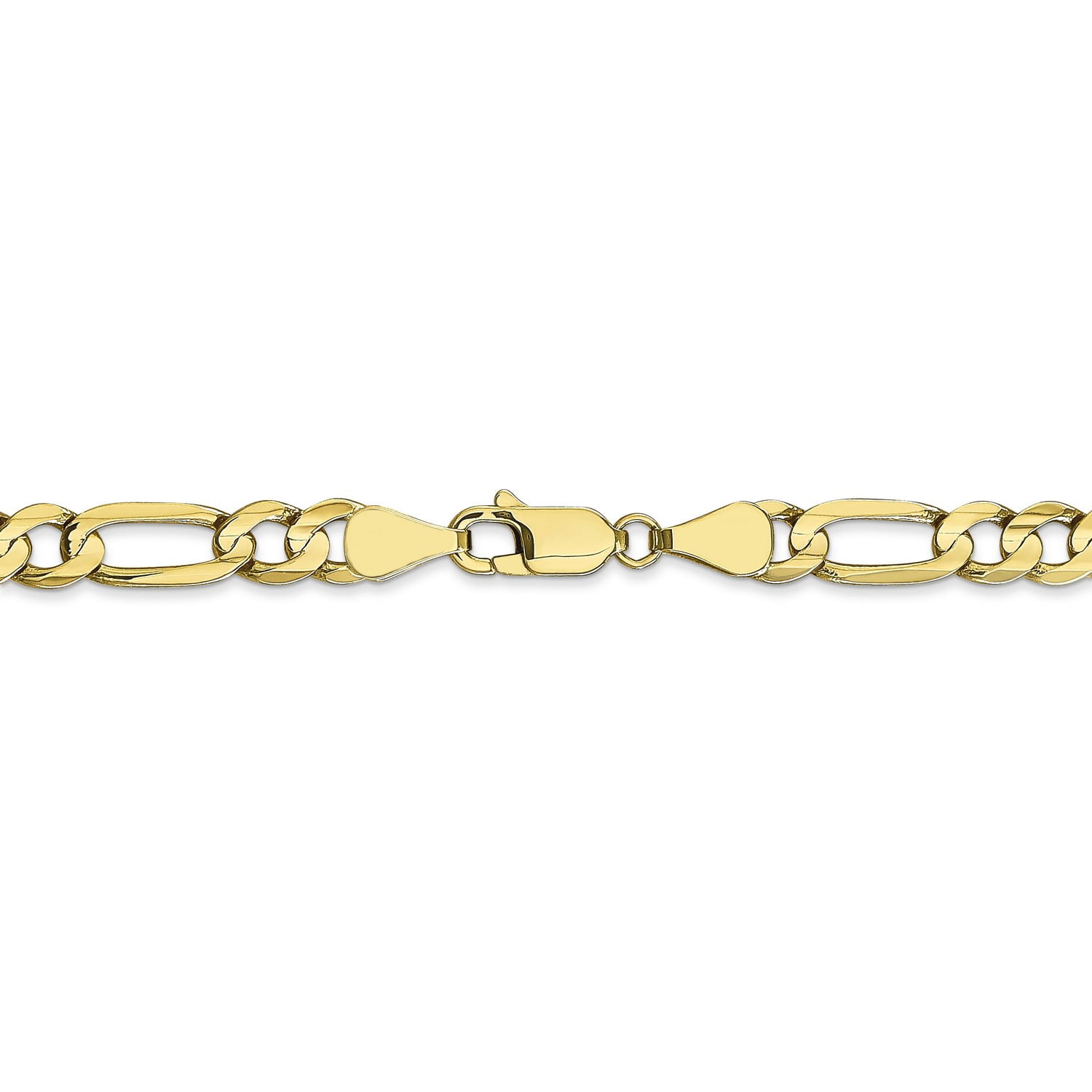 Figaro Chain Necklace in Real 10k 