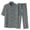 #02 Dark Gray 【Mix & Match: Essential Colors in Stock】, variant on Men's Summer Casual Short Sleeve Turndown Collar Shirt Top and Shorts Set Comfy Solid Color Loose Fit Loungewear Beach Vacation Travel Outfits | AESTIVO,Beige L