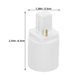 thumbnail image 2 of KAKOWELY light socket replacement 3 Pcs G23 To E27/E26/E14​ Light Bulb Socket Converter: Replacement Flexible Lighting Fixture - Easy Installation 2-Pin Lamp Base For Home Lighting, 2 of 5