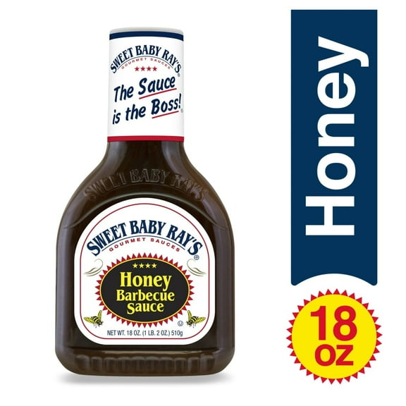 ( 2 Pack ) Sweet Baby Ray's Honey Barbecue Sauce - 18oz