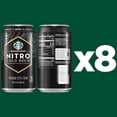 thumbnail image 4 of Starbucks Nitro Cold Brew Black Unsweetened Premium Iced Coffee Drink, 9.6 fl oz 8 pack Cans, 4 of 7