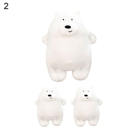 

KUNyu 3Pcs/Set Hip Protection Cushion Shock Absorbing Comfortable PP Cotton Panda Skin-touch Knee Pad for Skiing